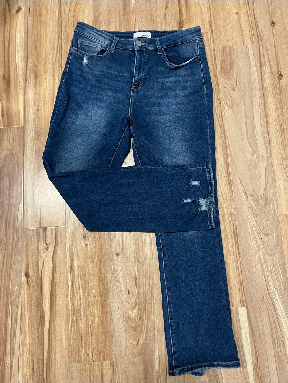 Vervet Dark Blue Bootcut Jeans Size 16